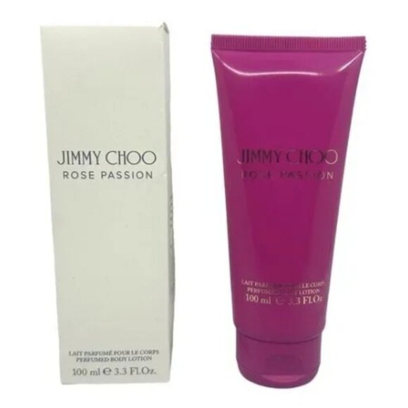 Jimmy Choo Rose Passion Perfumed Body Lotion 100 ml / 3.3 fl oz NIB - Picture 1 of 3